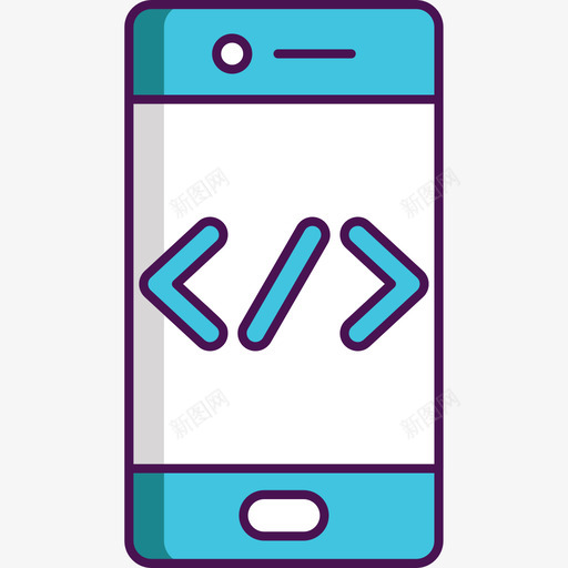 编码计算机科学3线性颜色图标svg_新图网 https://ixintu.com 线性颜色 编码 计算机科学3
