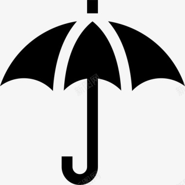 雨伞葬礼8装满图标图标