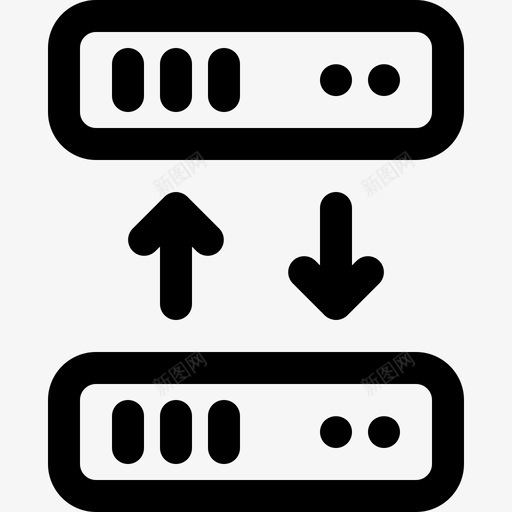 同步数据备份计算机图标svg_新图网 https://ixintu.com 同步 备份 数据 服务器 硬盘 计算机