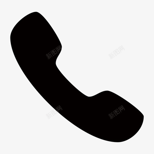 电话svg_新图网 https://ixintu.com 电话 填充 扁平