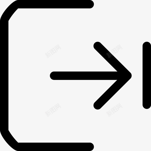 退出登录iconsvg_新图网 https://ixintu.com 退出登录icon