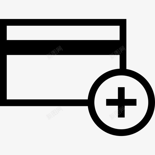 预付卡充值卡图标svg_新图网 https://ixintu.com 充值卡 预付