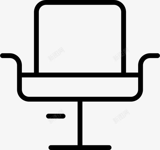 椅子办公室专业图标svg_新图网 https://ixintu.com 专业 办公室 实用薄2 座椅 椅子