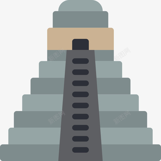 阿兹特克金字塔地标和纪念碑3平坦图标svg_新图网 https://ixintu.com 地标 平坦 特克 纪念碑 金字塔 阿兹