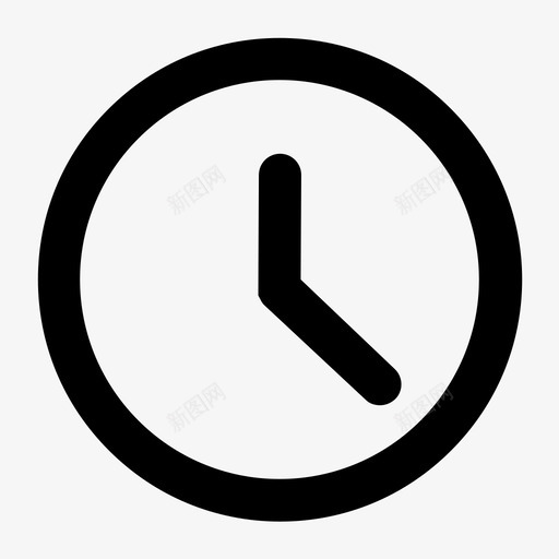 时钟截止日期季度图标svg_新图网 https://ixintu.com 季度 截止日期 手表 时钟 时间
