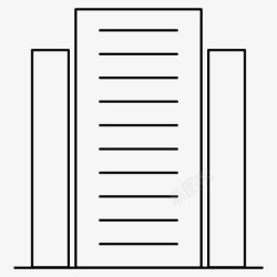 建筑酒店公寓建筑酒店图标高清图片