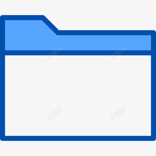 文件夹网站和电子邮件4蓝色图标svg_新图网 https://ixintu.com 文件夹 网站和电子邮件4 蓝色