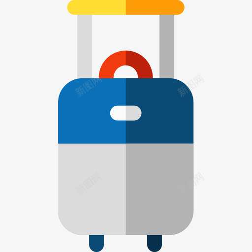行李旅行205平的图标svg_新图网 https://ixintu.com 平的 旅行 行李
