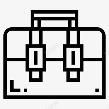 公文包商务321直系图标图标