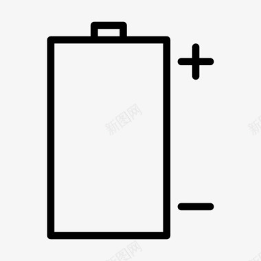 电池蓄电池能量图标图标