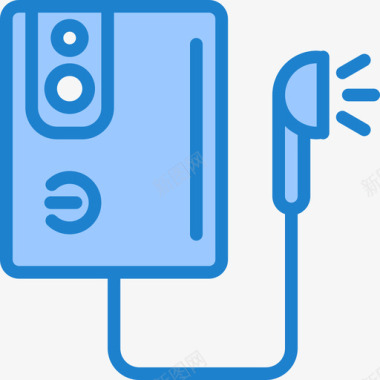 热水器家用电器12蓝色图标图标