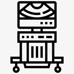 超声波检查超声波检查妇科图标高清图片