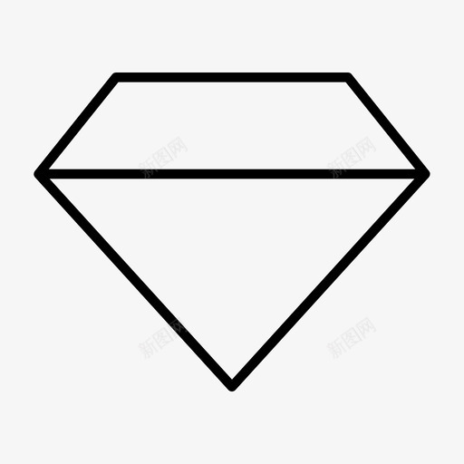 钻石珍珠财产图标svg_新图网 https://ixintu.com 工具 概述 珍珠 财产 财富 钻石