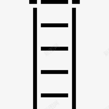 梯子结构85填充图标图标