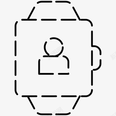 用户智能手表可穿戴图标图标