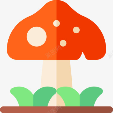 水果和蔬菜蘑菇32图标图标