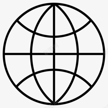 世界浏览器地球图标图标