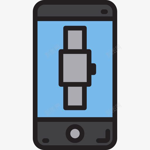 智能手机移动应用程序2线性颜色图标svg_新图网 https://ixintu.com 智能手机 移动应用程序2 线性颜色
