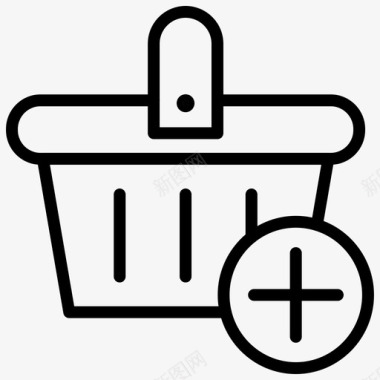 购物篮添加产品添加到购物篮图标图标