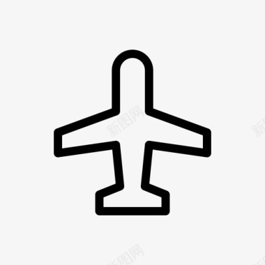 飞机模式飞机移动图标图标