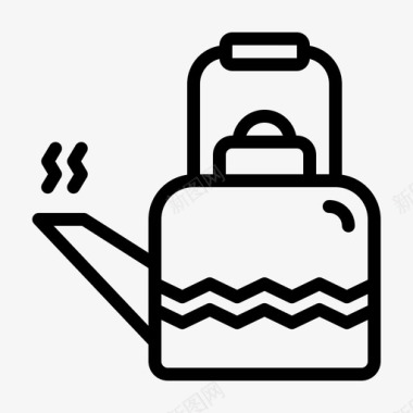 水壶饮料热水图标图标