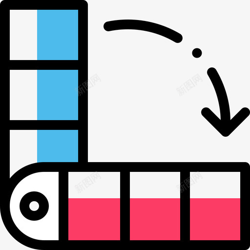 潘通平面65色彩省略图标svg_新图网 https://ixintu.com 平面设计 潘通 省略 色彩