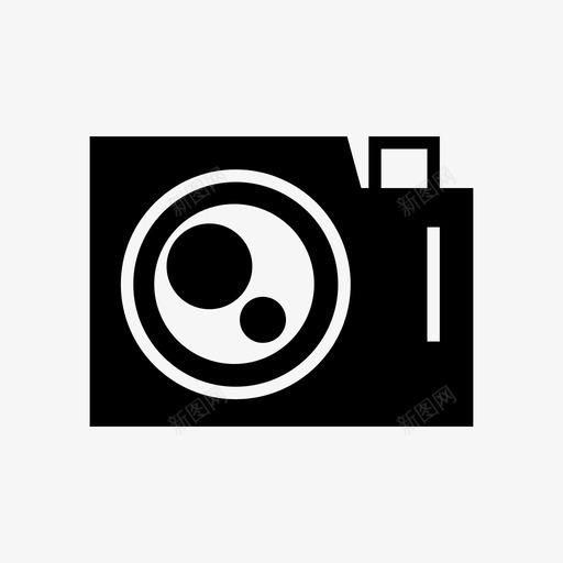 照相机数码相机设备图标svg_新图网 https://ixintu.com 媒体 快门 数码相机 照相机 设备