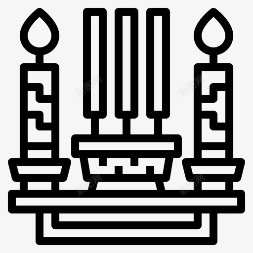 蜡烛瓷器36支直纹图标svg_新图网 https://ixintu.com 36支 瓷器 直纹 蜡烛