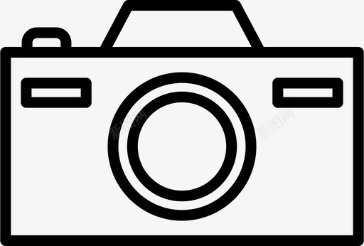 相机数码相机单反相机图标svg_新图网 https://ixintu.com 单反 摄影 数码相机 相机