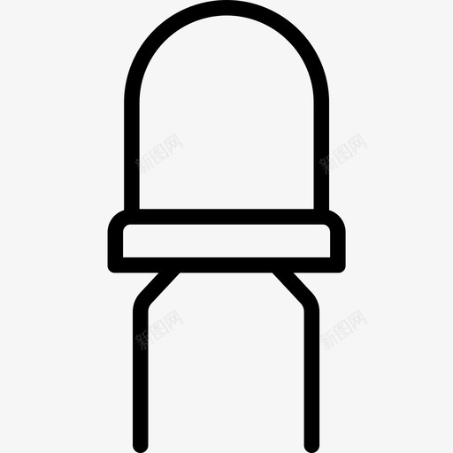 Led技术55线性图标svg_新图网 https://ixintu.com Led 技术 线性