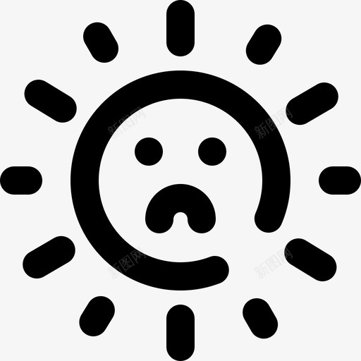 太阳过敏10概述图标svg_新图网 https://ixintu.com 太阳 概述 过敏