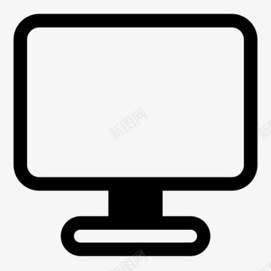 电脑显示器电脑游戏图标图标