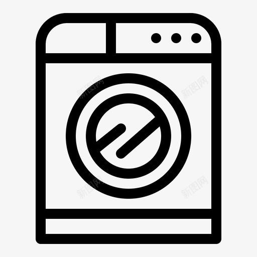 机器工艺洗涤图标svg_新图网 https://ixintu.com 工艺 机器 洗涤 清洗线