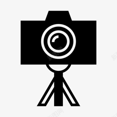 照相机装置镜头图标图标