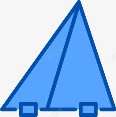 几何数学5蓝色图标图标