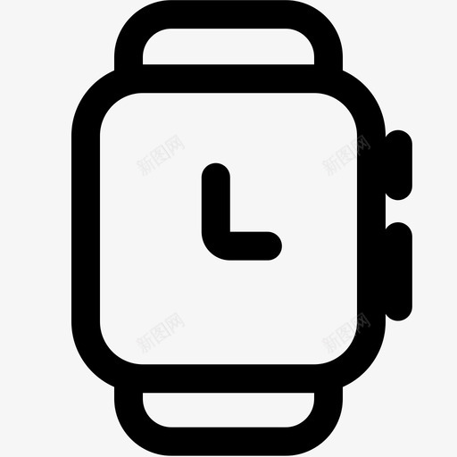 智能手表旅行装备图标svg_新图网 https://ixintu.com 手表 旅行 智能 装备