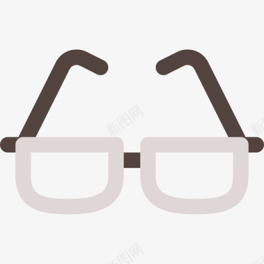 眼镜秋装饰品线颜色图标图标