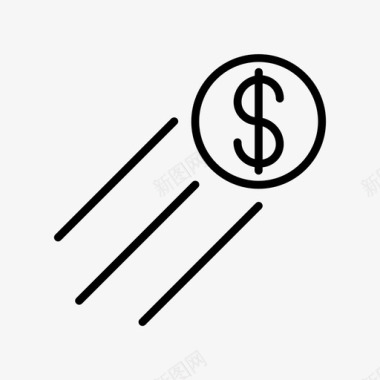 付款帐单收入图标图标