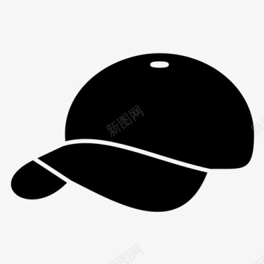 帽子服装棒球图标图标