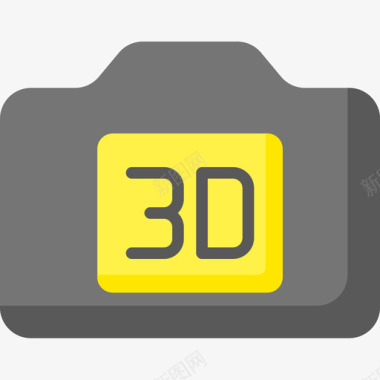 3d摄像头接口25平面图标图标