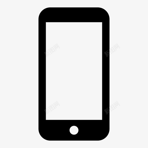 iphone设备手机图标svg_新图网 https://ixintu.com iphone ux 手机 智能手机 设备