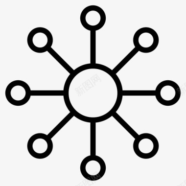 网络连接搜索引擎优化图标图标