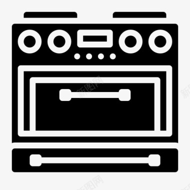 电炉电器厨房图标图标