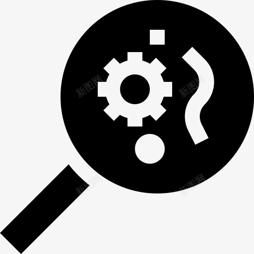 病毒生物工程4填充图标svg_新图网 https://ixintu.com 填充 生物工程 病毒