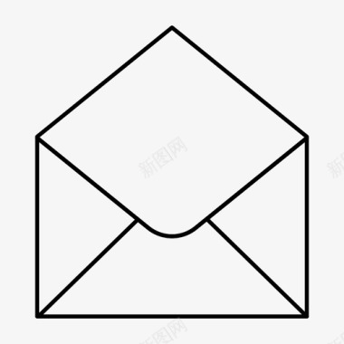 短信息电子邮件消息图标图标