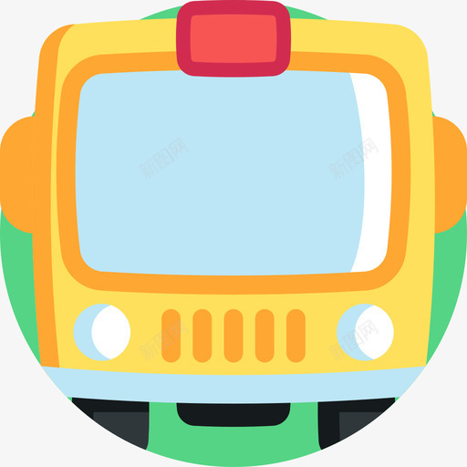 巴士旅游应用程序17扁平图标svg_新图网 https://ixintu.com 巴士 应用程序 扁平 旅游