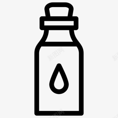 油瓶食用油精油图标图标