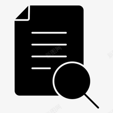 搜索文档文件图标图标