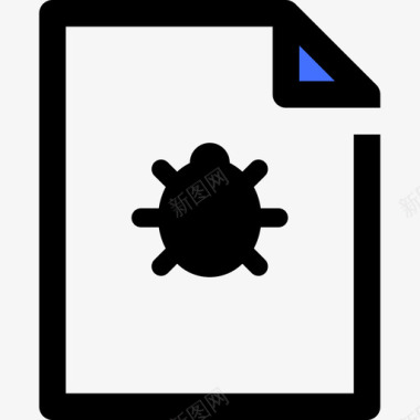 文件电脑34蓝色图标图标