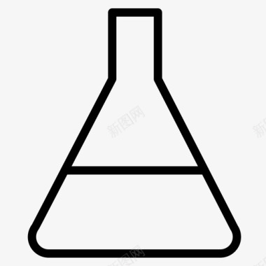 erlenmeyer烧杯化学图标图标